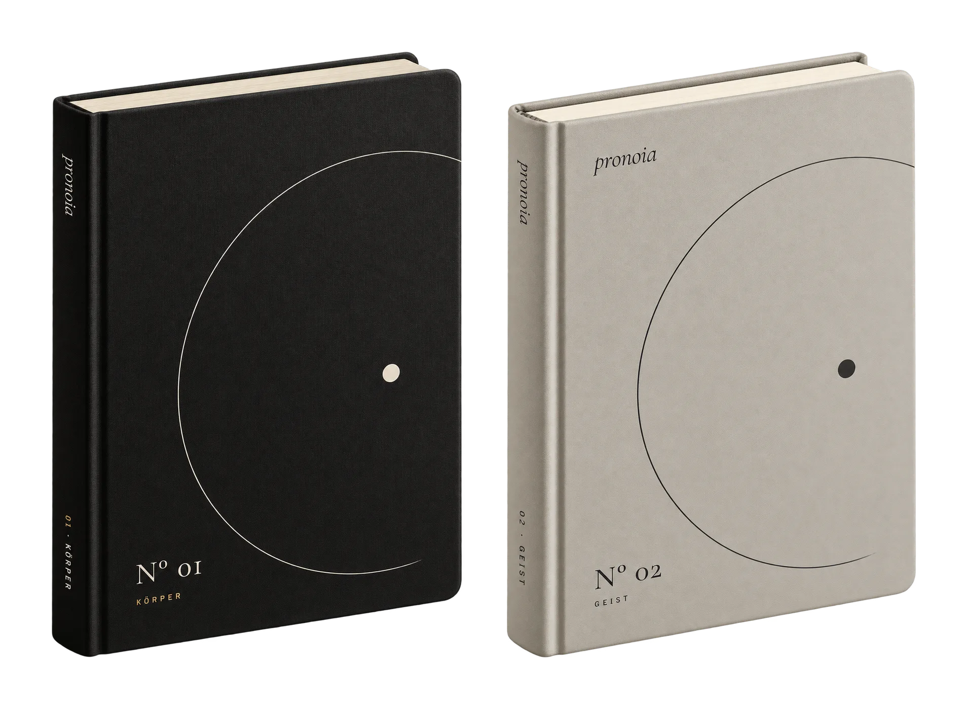 pronoia Set Klassik: Nº 01 Körper in Klassik und Nº 02 Geist in Klassik