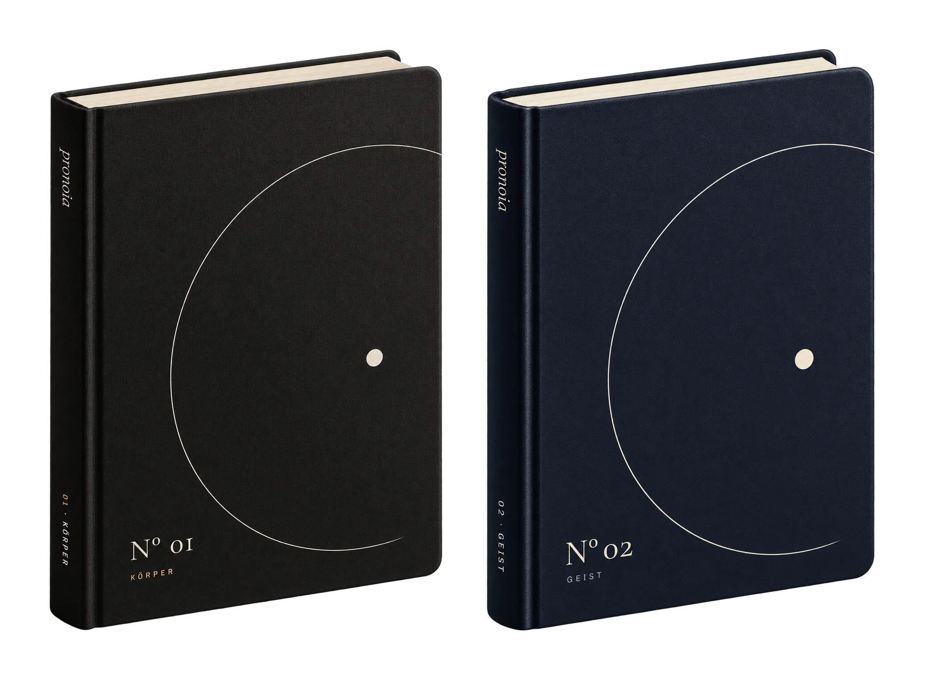 pronoia Set Nacht: Nº 01 Körper in Klassik und Nº 02 Geist in Nacht